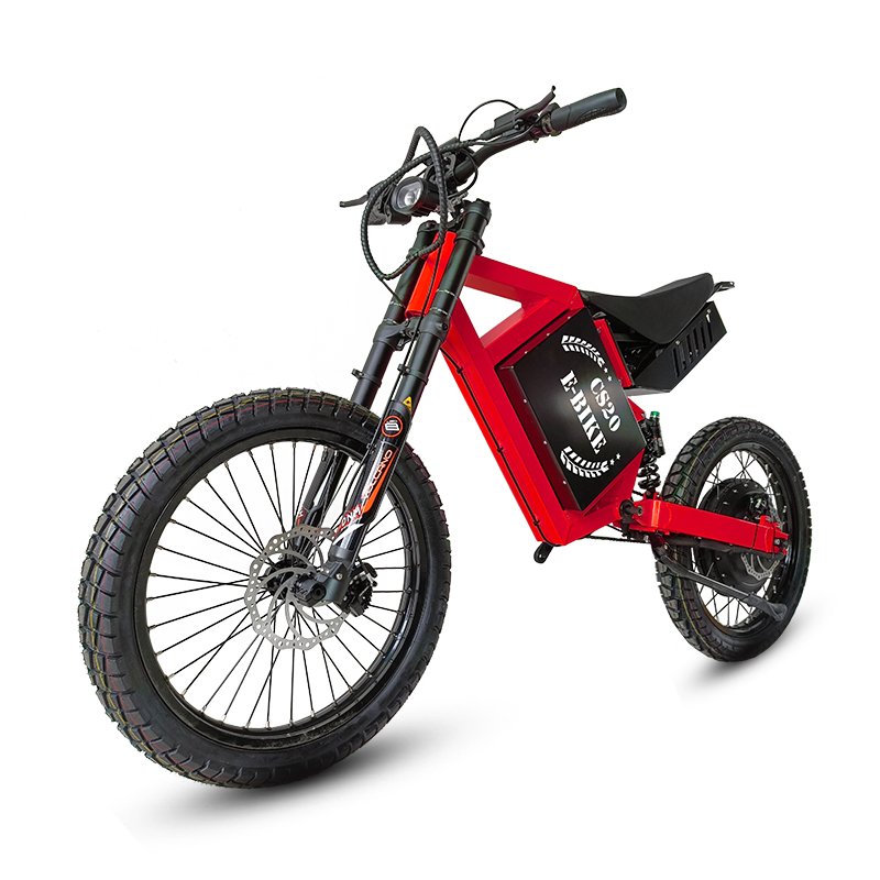 72V 12000W Electric Dirt Bike - 2026 Model Terbaru CS20, Sepeda Motor