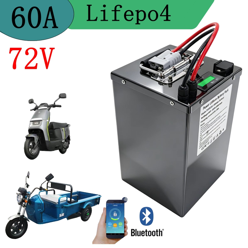 72V 60Ah Lifepo4 Battery Pack - Paket Baterai Isi Ulang Lithium Lifepo4