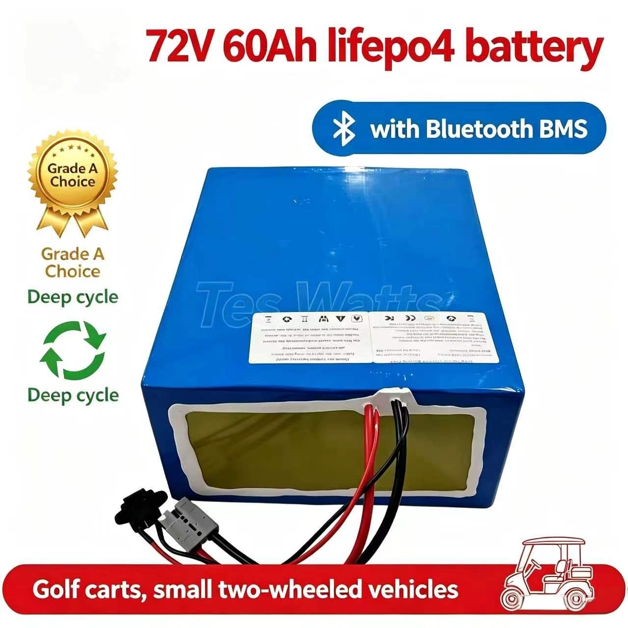 Paket baterai LiFePO4 72V 60Ah - 72V 60Ah Lifepo4 Battery Pack ulasan dan harga